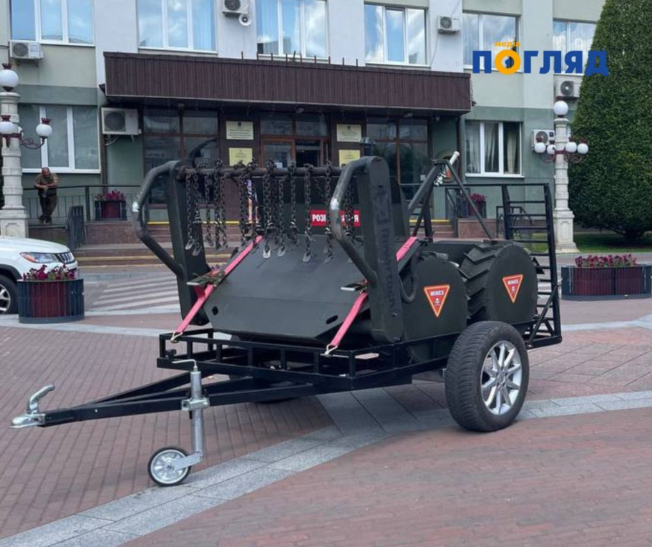 В Ірпені придбали роботизовану розмінувальну машину 
